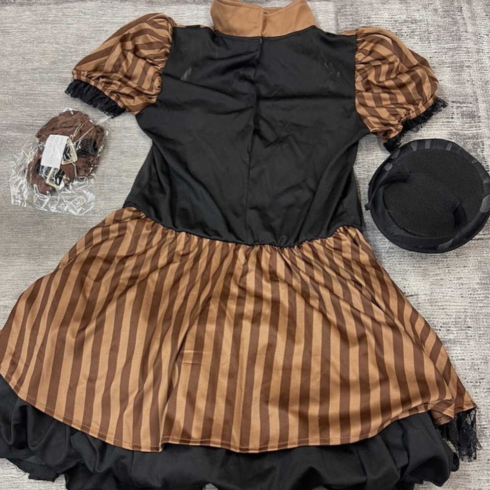 Amscan Kids Brown Steampunk Costume - Picture 3 of 7